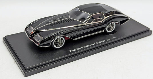 AUTOCULT Avenue43 1/43 Pontiac Phantom Concept 1977 Black 60078 - Used