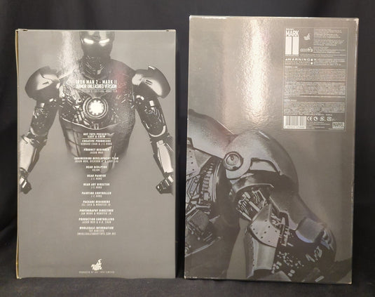 Hot Toys Movie Masterpiece Iron Man Mark 2 Armor Unleashed Version MMS150 - Used