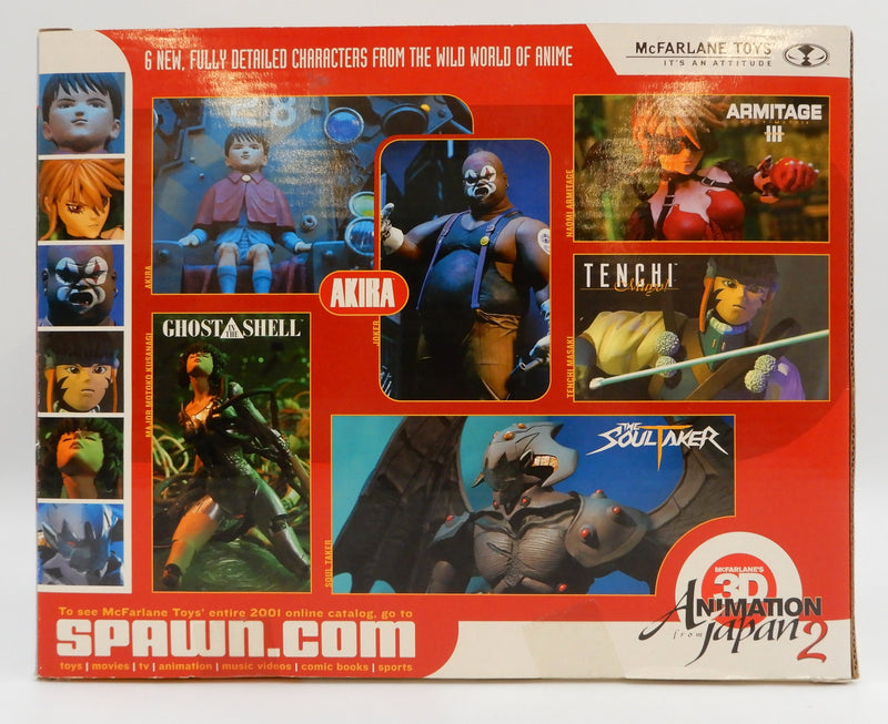 Load image into Gallery viewer, McFarlane Toys 3D Animation From Japan 02 Kaneda On Motorcycle Deluxe Boxed Set - Used
