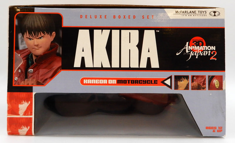 Load image into Gallery viewer, McFarlane Toys 3D Animation From Japan 02 Kaneda On Motorcycle Deluxe Boxed Set - Used

