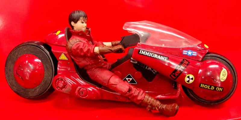 Load image into Gallery viewer, McFarlane Toys 3D Animation From Japan 02 Kaneda On Motorcycle Deluxe Boxed Set - Used
