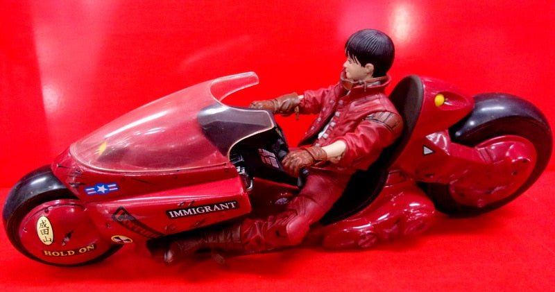 Load image into Gallery viewer, McFarlane Toys 3D Animation From Japan 02 Kaneda On Motorcycle Deluxe Boxed Set - Used

