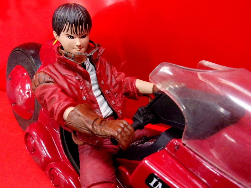 Load image into Gallery viewer, McFarlane Toys 3D Animation From Japan 02 Kaneda On Motorcycle Deluxe Boxed Set - Used
