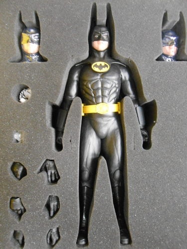 Hot Toys Movie Masterpiece DX Batman (Tim Burton) 12 inch - Used