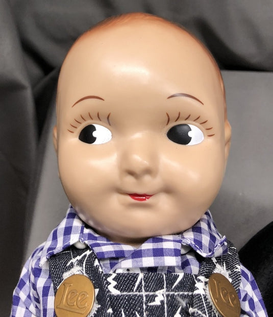 Mike Company / Yuge / Tomorrow Land Girl Replica Doll (Denim Jumper Dress / Lightning Pattern) - Used