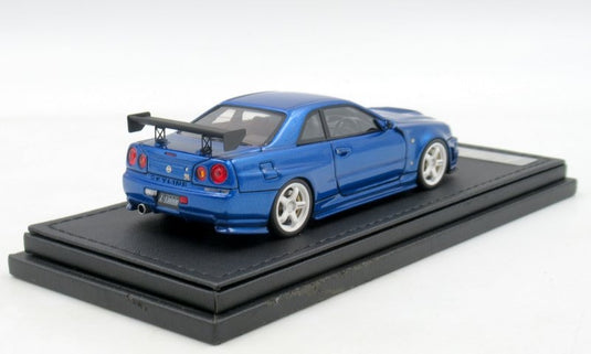 ignition model 1/43 Nismo R34 GT-R Z-tune Bayside Blue IG0791 - Used