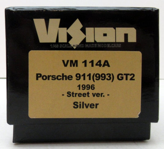 Make Up Vision 1/43 Porsche 911 (993) GT2 Street Ver.1996 Silver VM114A - Used