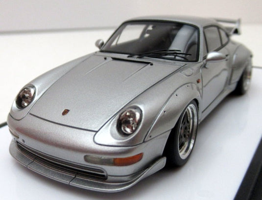 Make Up Vision 1/43 Porsche 911 (993) GT2 Street Ver.1996 Silver VM114A - Used