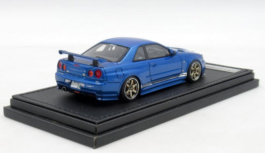 ignition model 1/43 Top Secret GT-R (BNR34) Blue IG1478 - Used