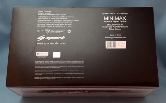 Spark Minimax 1/18 Alfa Romeo Racing ORLEN C41