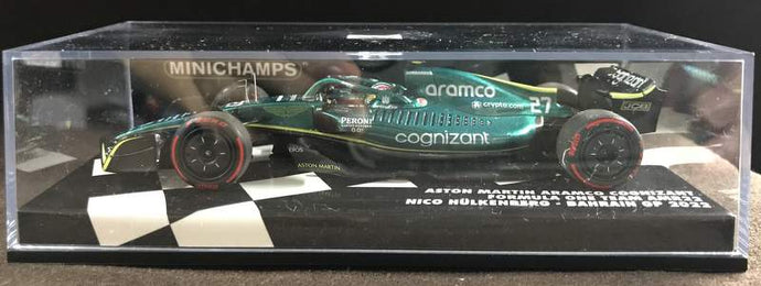 Minichamps 1/43 Aston Martin Aramco Cognizant F1 Team AMR22 Nico Hulkenberg - Used