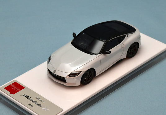 Eidolon 1/43 Nissan Fairlady Z (RZ34) 2023 Prism White Super Black EM648E - Used