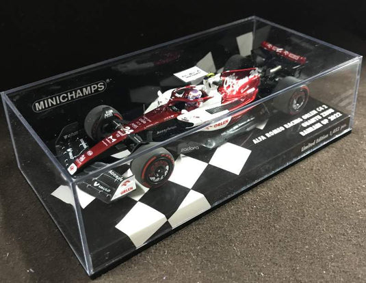 Minichamps 1/43 Alfa Romeo F1 Team Orlen C42 Zhou Guanyu Bahrain GP 2022 - Used