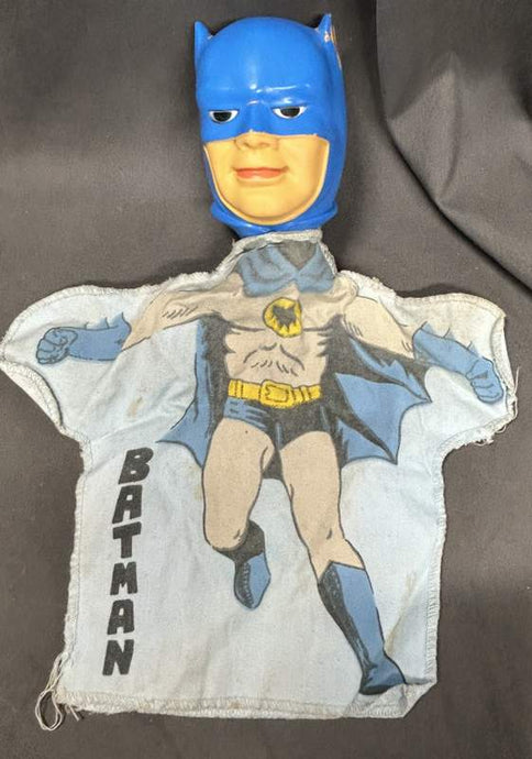 Ideal Batman Hand Puppet (Cloth) - Used