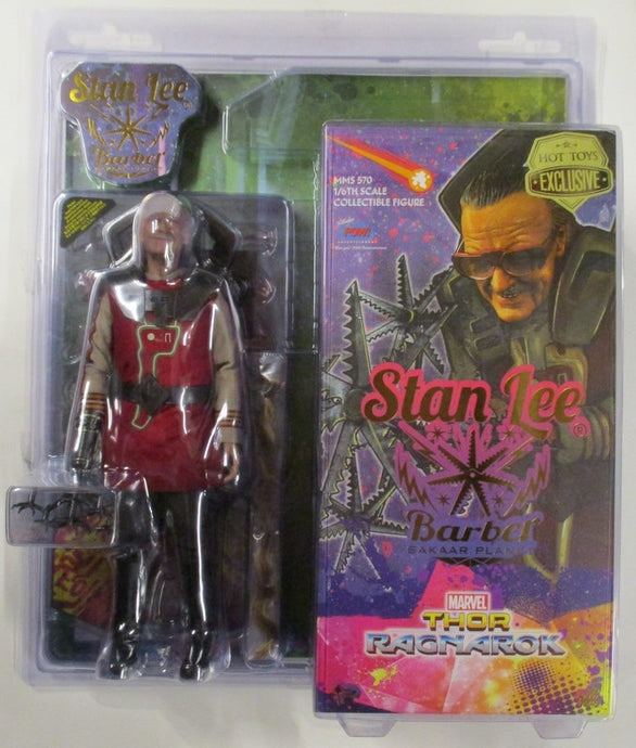 Hot Toys Movie Masterpiece Stan Lee Barber Sakaar Planet MMS570 - Used
