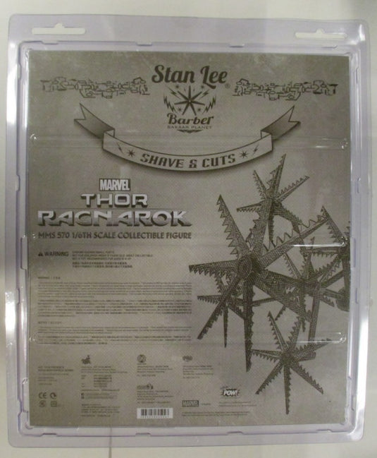 Hot Toys Movie Masterpiece Stan Lee Barber Sakaar Planet MMS570 - Used