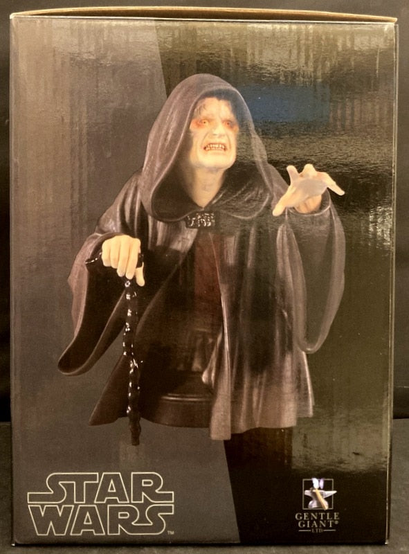 Laden Sie das Bild in Galerie -Viewer, Gentle Giant Star Wars Mini Bust Emperor Palpatine - Used
