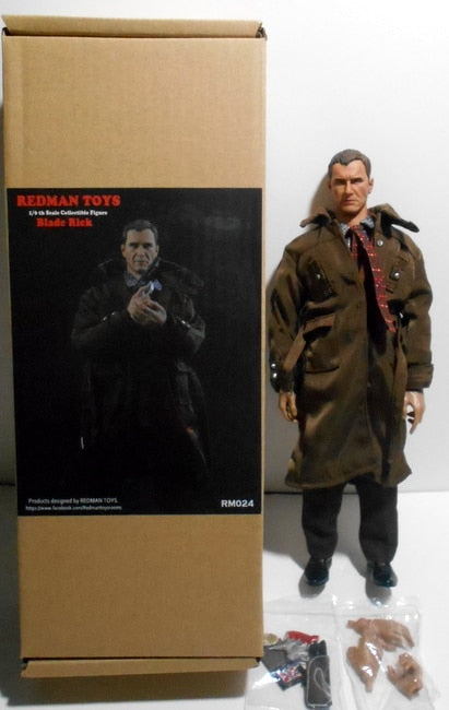 Redman Toys Collectible Figure Blade Rick 1/6 Scale - Used