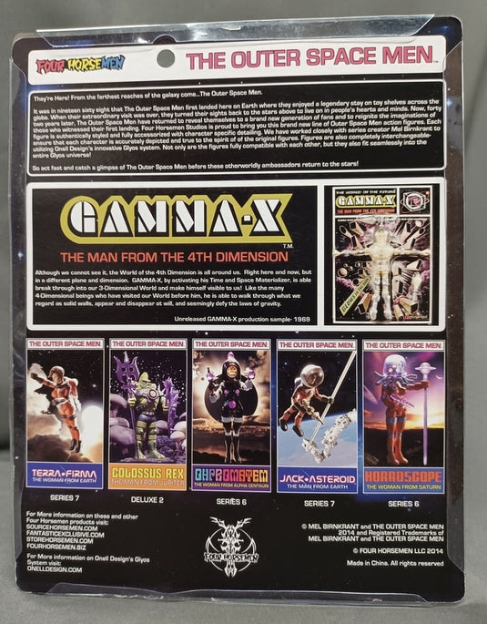 Four Horsemen Outer Space Men Gamma-X - Used