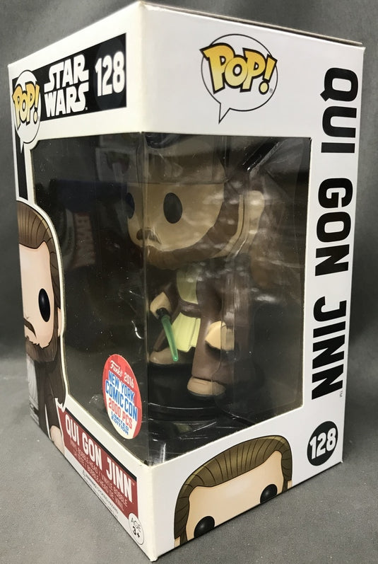 Funko POP! Star Wars Qui-Gon Jinn #128 (Galactic Convention Limited Edition) - Used