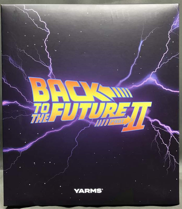 Mighty Jaxx YARMS Vinyl Art Statue Back to the Future Part II Marty Mcfly & Doc Brown - Used