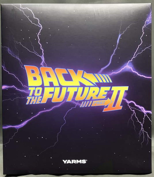 Mighty Jaxx YARMS Vinyl Art Statue Back to the Future Part II Marty Mcfly & Doc Brown - Used