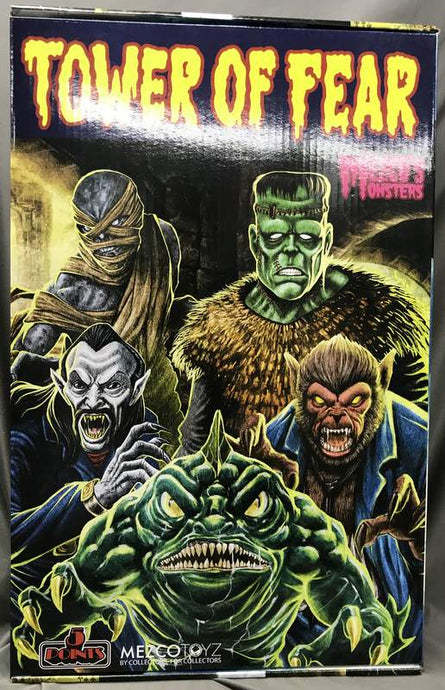 Mezco Toyz Mezco's Monsters 5 Points Tower of Fear Set - Used