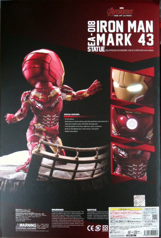 Beast Kingdom Egg Attack Iron Man Mark 43 - Used