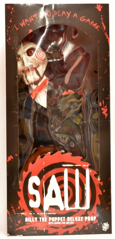 Trick or Treat Studios 1/1 Prop Replica Billy the Puppet (Talking) - Used