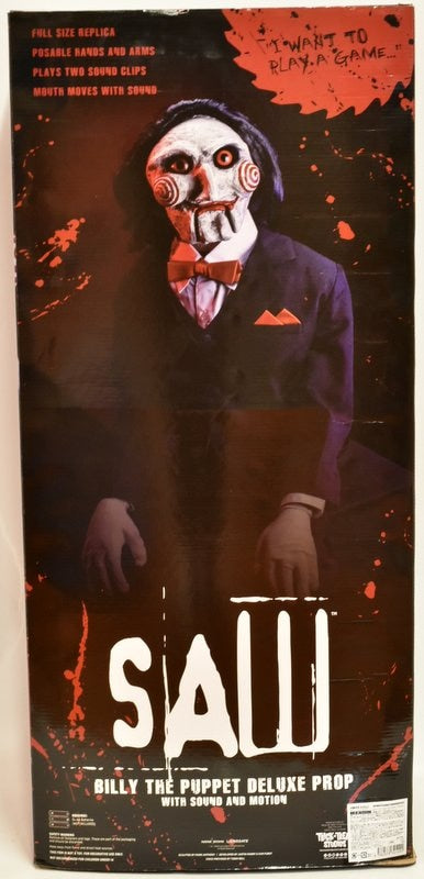 Trick or Treat Studios 1/1 Prop Replica Billy the Puppet (Talking) - Used