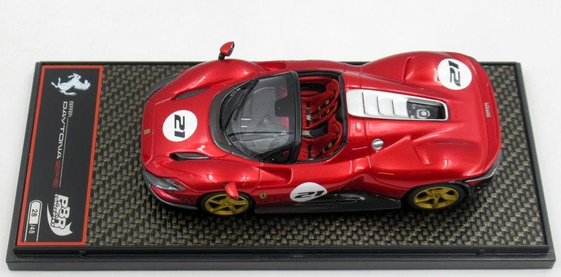 Carica immagine in Galleria Viewer, BBR Models CONCEPT43 1/43 Ferrari Daytona SP3 Rosso Magma 267S2 - Used
