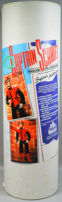 Engrish Classic Porcelain Doll Collection Captain Scarlet 14-Inch - Used