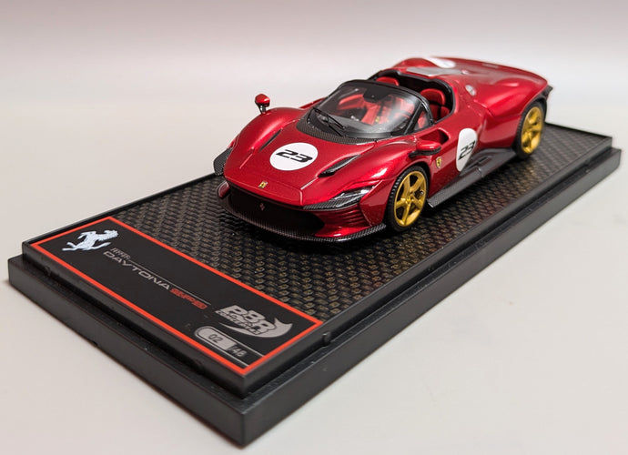 BBR MODELS CONCEPT43 1/43 Ferrari Daytona SP3 Rosso Magma #23 BBRC267S1 - Used