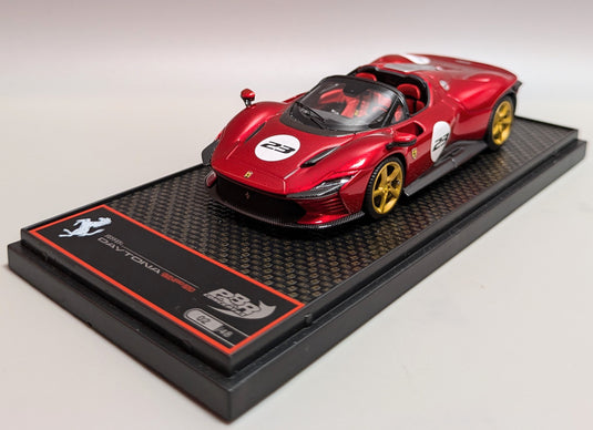 BBR MODELS CONCEPT43 1/43 Ferrari Daytona SP3 Rosso Magma #23 BBRC267S1 - Used
