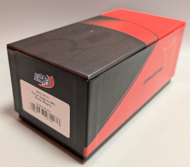 Carica immagine in Galleria Viewer, BBR MODELS CONCEPT43 1/43 Ferrari Daytona SP3 Rosso Magma #23 BBRC267S1 - Used
