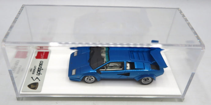 Make Up Eidolon 1/43 Lamborghini Countach LP400S 1980 Metallic Blue EM432F - Used