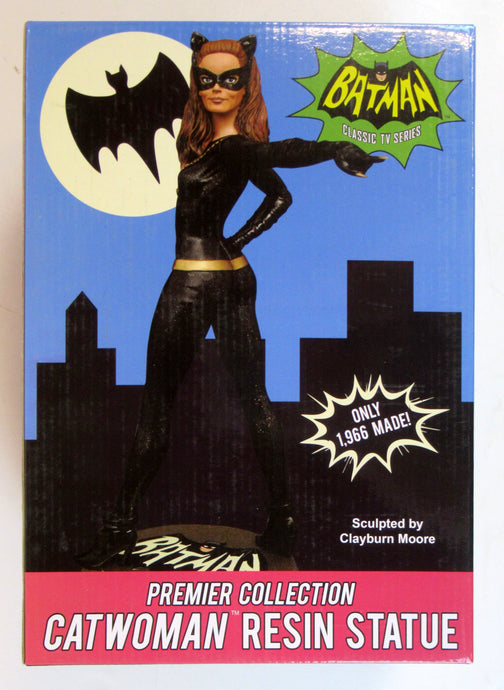 Diamond Select Toys Premier Collection Catwoman Statue (Batman 1966 TV Series) - Used