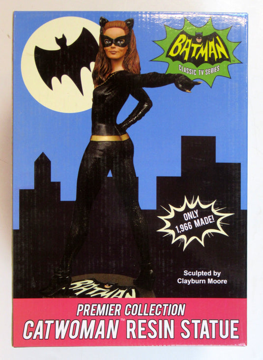 Diamond Select Toys Premier Collection Catwoman Statue (Batman 1966 TV Series) - Used