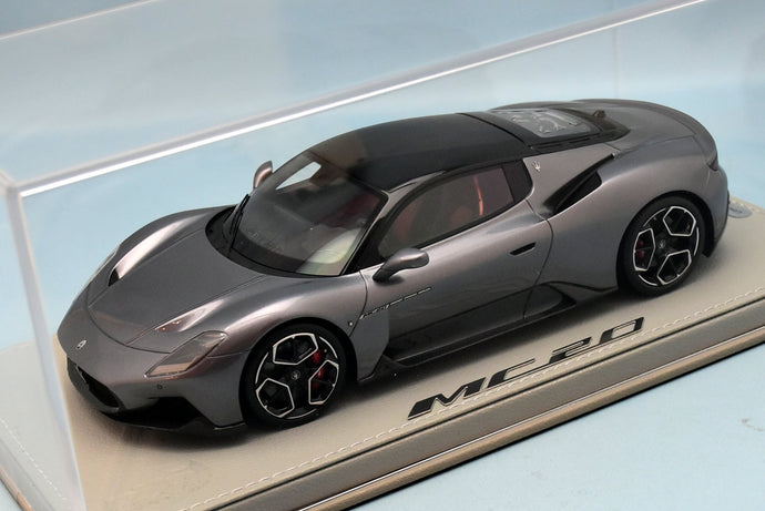 BBR Models 1/18 Maserati MC20 2020 Grigio Mistero P18191F - Used