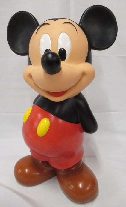 Vintage Mitsubishi Bank Mickey Mouse Counter Size Coin Bank 485mm - Used