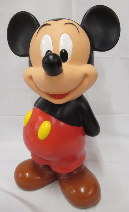 Vintage Mitsubishi Bank Mickey Mouse Counter Size Coin Bank 485mm - Used