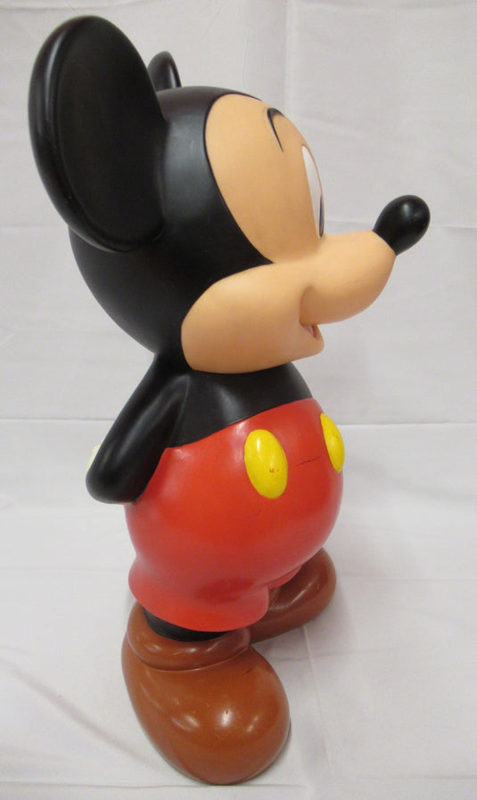 Vintage Mitsubishi Bank Mickey Mouse Counter Size Coin Bank 485mm - Used