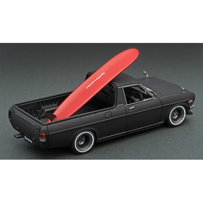 Laden Sie das Bild in Galerie -Viewer, ignition modelIG1395 Nissan Sunny Truck Long Matte Black
