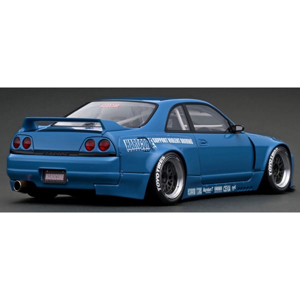 Laden Sie das Bild in Galerie -Viewer, ignition modelIG3026 1/18 PANDEM GT-R BCNR33 Blue
