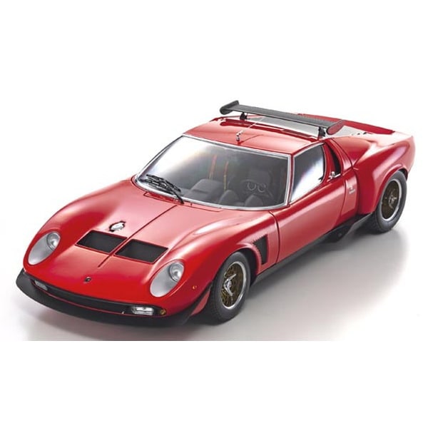 Load image into Gallery viewer, Lamborghini Miura SVR red  Kyosho 1/12 diecast model
