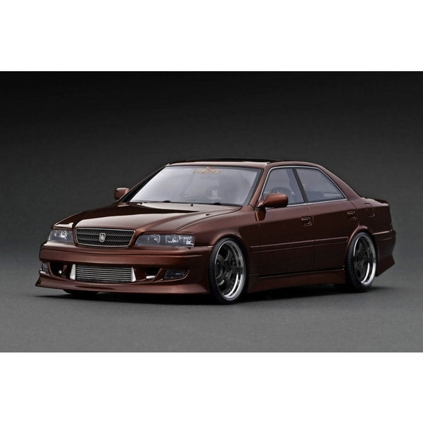 Pre-order ignition modelIG3317 1/18 VERTEX JZX100 Chaser Brown Metallic