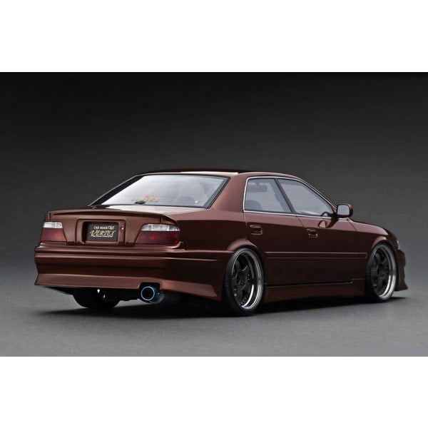 Laden Sie das Bild in Galerie -Viewer, Pre-order ignition modelIG3317 1/18 VERTEX JZX100 Chaser Brown Metallic
