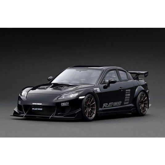 ignition modelIG3179 1/18 Mazda RX-8 SE3P RE Amemiya Black