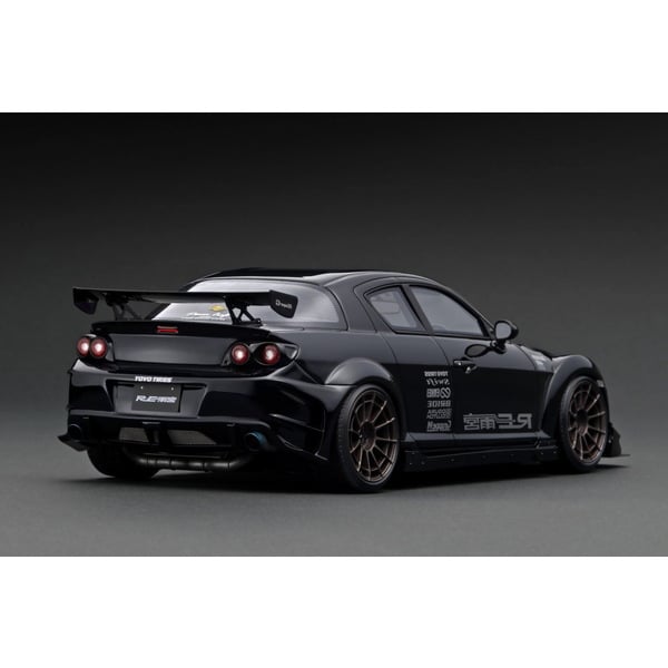 Laden Sie das Bild in Galerie -Viewer, ignition modelIG3179 1/18 Mazda RX-8 SE3P RE Amemiya Black
