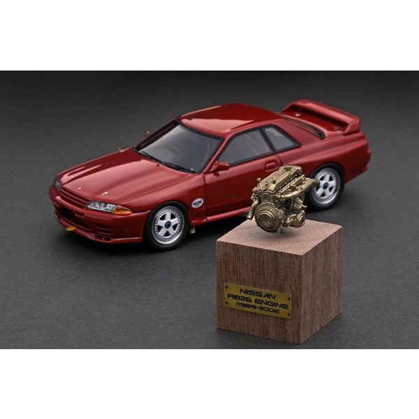 Laden Sie das Bild in Galerie -Viewer, ignition modelIG2981 1/43 NISSAN SKYLINE GT-R BNR32 GROUP-A RACING With Engine
